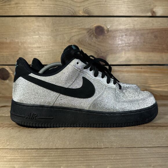 Mens Size 10.5 Nike Air Force 1 Low ’07 LV8 “Diamond Quest” Sneakers 718152-005 main image 6
